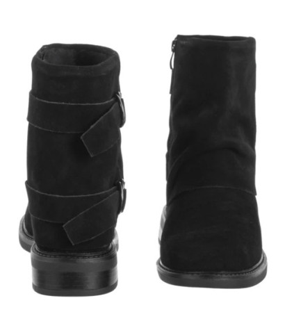 Sergio Leone Czarne BT 25556-S (SL580-a) kurpes