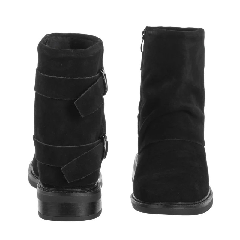 Sergio Leone Czarne BT 25556-S (SL580-a) shoes