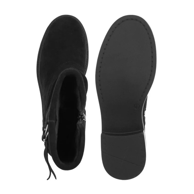 Sergio Leone Czarne BT 25556-S (SL580-a) shoes