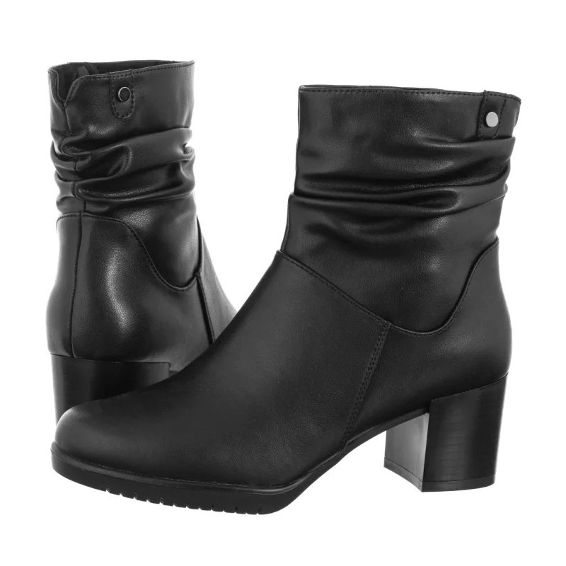 Sergio Leone Czarne BT 25636-S (SL579-b) batai