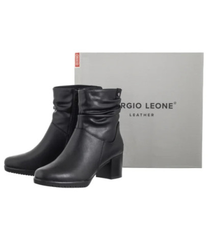 Sergio Leone Czarne BT 25636-S (SL579-b) kingad
