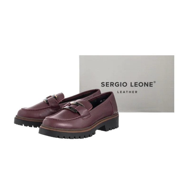 Sergio Leone Bordowe MK 25166-S  (SL582-a) kingad