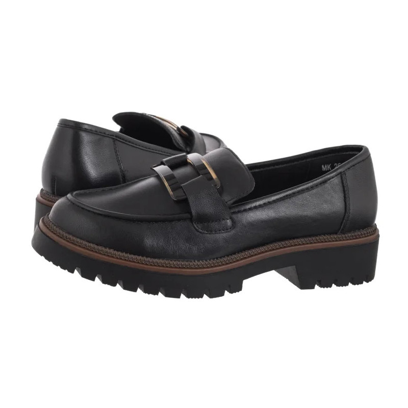 Sergio Leone Czarne MK 25166-S  (SL582-b) batai