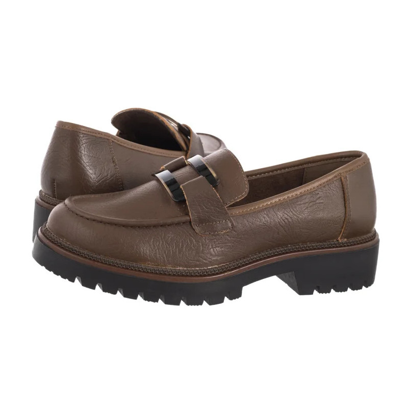 Sergio Leone Brązowe MK 25166-S  (SL582-c) shoes