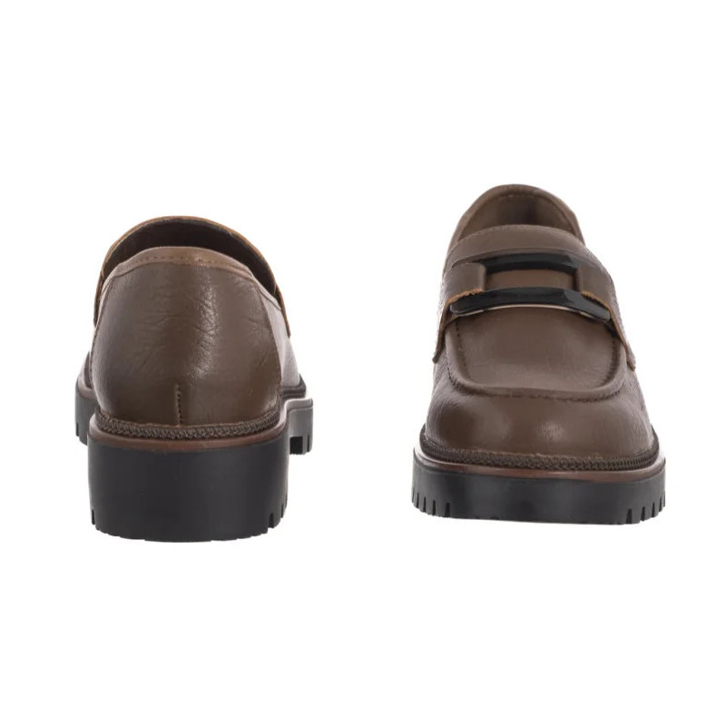 Sergio Leone Brązowe MK 25166-S  (SL582-c) batai