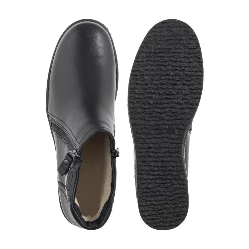 Sergio Leone Czarne BT 25348-S (SL584-a) shoes