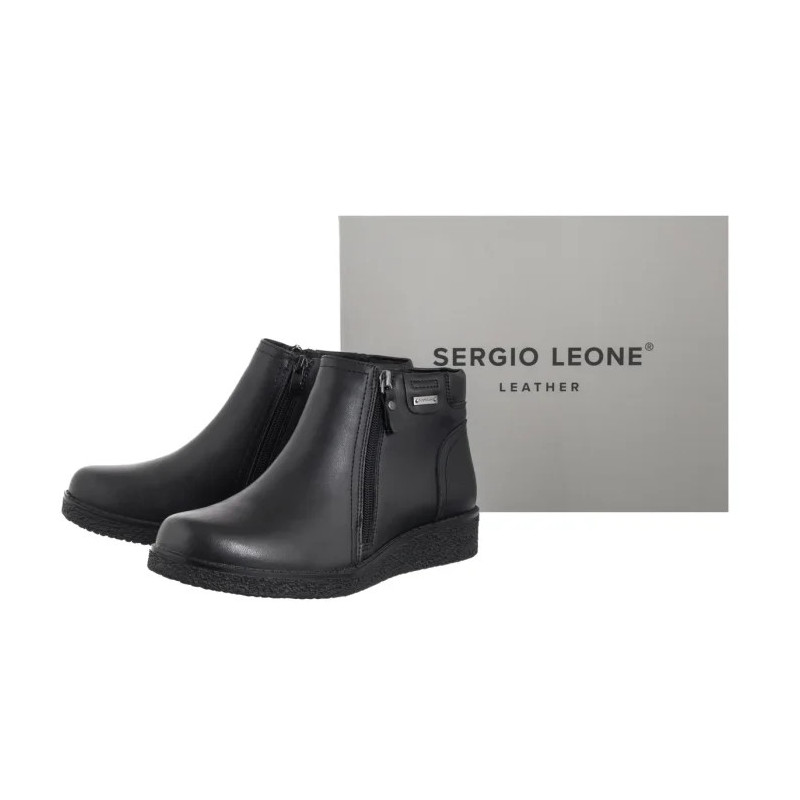Sergio Leone Czarne BT 25348-S (SL584-a) kingad