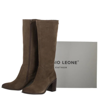 Sergio Leone Oliwkowe KZ 25668-S (SL587-c) zābaki