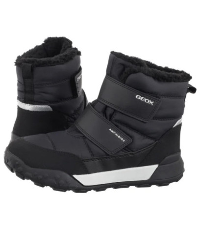 Geox J Trekkyup B ABX F Black J46MBF 0UFU54 C9999 (GE243-a) zābaki