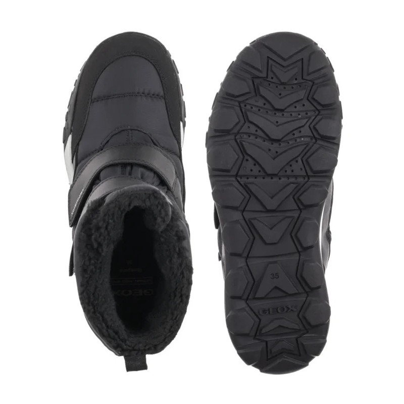 Geox J Trekkyup B ABX F Black J46MBF 0UFU54 C9999 (GE243-a) zābaki