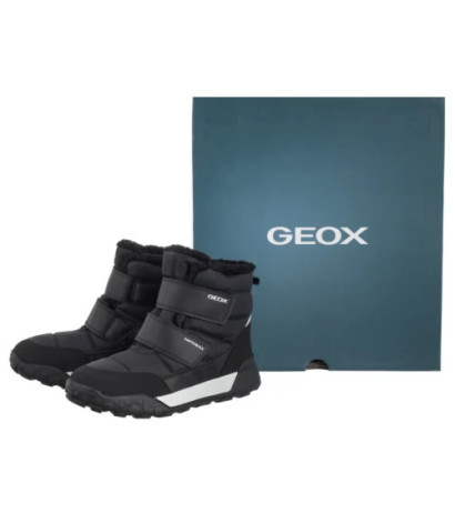 Geox J Trekkyup B ABX F Black J46MBF 0UFU54 C9999 (GE243-a) zābaki