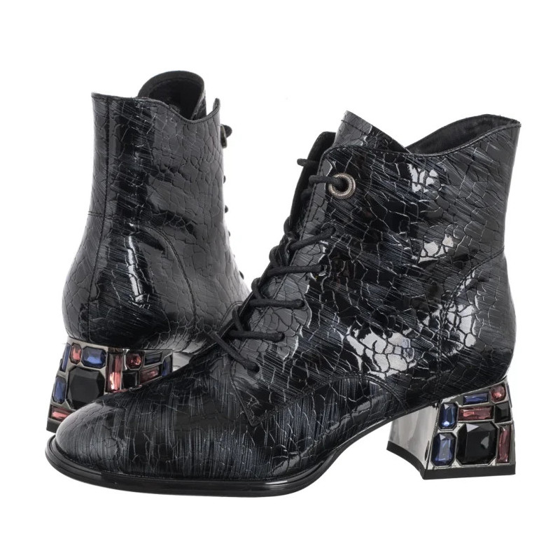 Artiker Czarne/Szare 57C0132 (AR183-a) kurpes