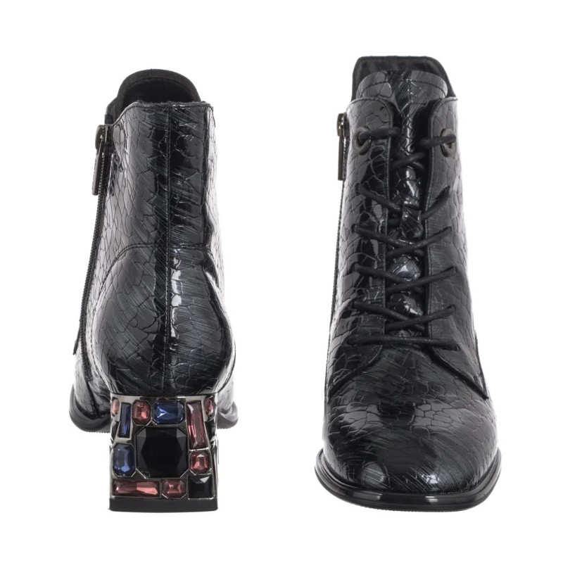 Artiker Czarne/Szare 57C0132 (AR183-a) shoes