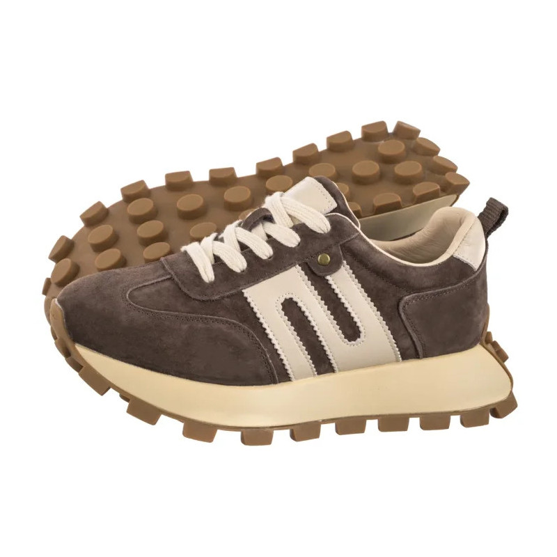 Venezia Brązowe V408-00400-02BRO (VE868-a) sporta apavi