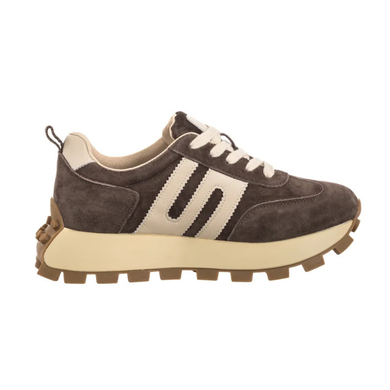 Venezia Brązowe V408-00400-02BRO (VE868-a) sporta apavi