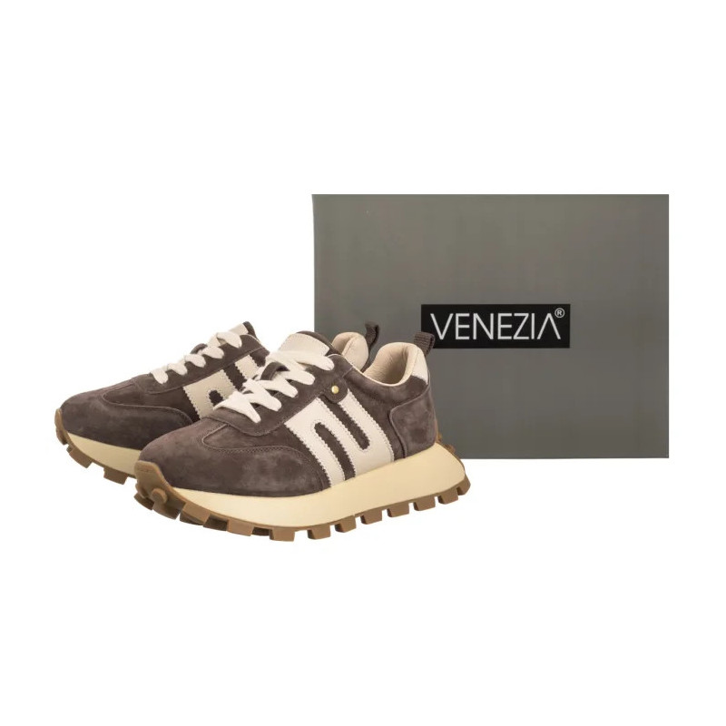 Venezia Brązowe V408-00400-02BRO (VE868-a) sporta apavi