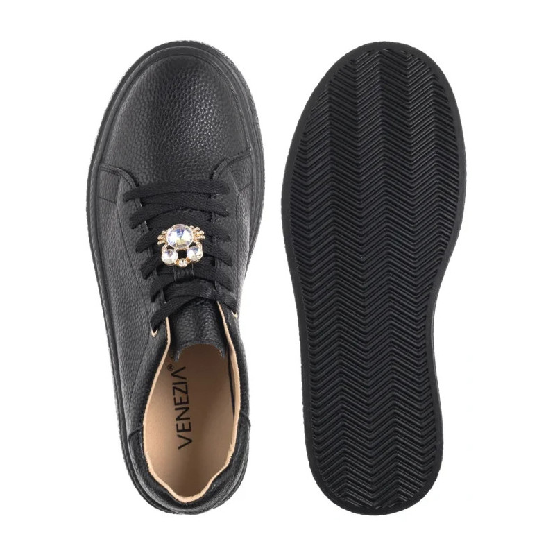 Venezia Czarne V408-00379-01BLA (VE872-a) shoes
