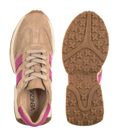 Venezia Beżowe V408-00398-02BEI (VE869-b) sporta apavi