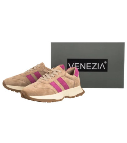 Venezia Beżowe V408-00398-02BEI (VE869-b) sporta apavi