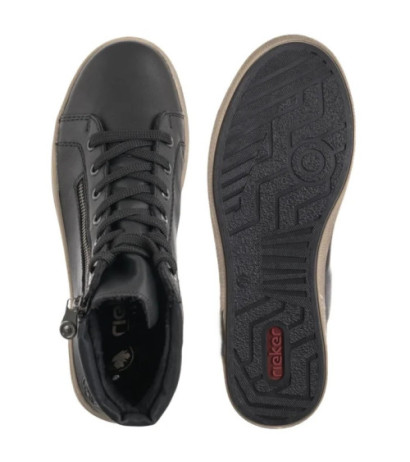 Rieker Czarne X0709-01 Black (RI299-a) shoes