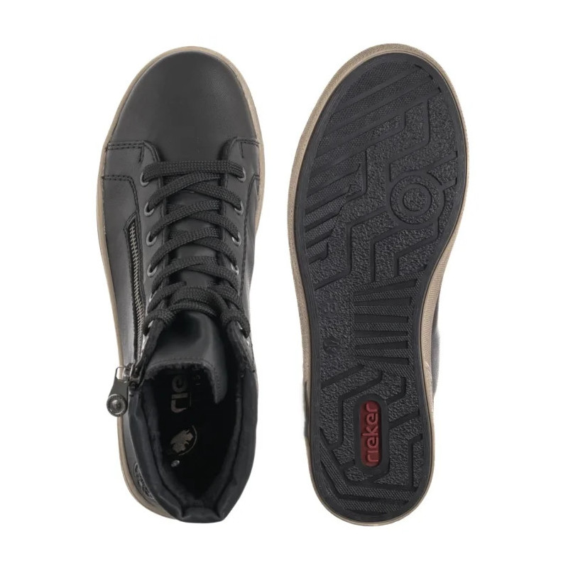 Rieker Czarne X0709-01 Black (RI299-a) batai