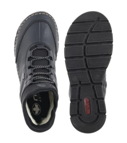 Rieker Granatowe 55069-14 Blue (RI300-a) kurpes