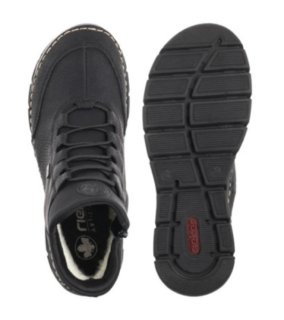Rieker Czarne 55069-00 Black (RI300-b) shoes