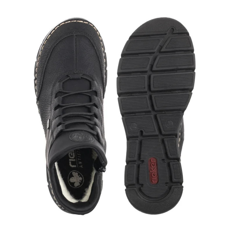 Rieker Czarne 55069-00 Black (RI300-b) kingad