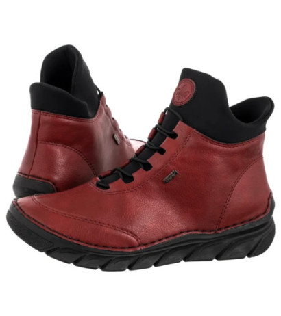 Rieker Czerwone 55069-35 Red (RI300-c) batai