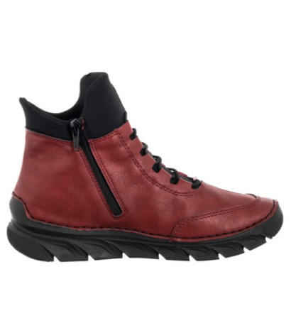 Rieker Czerwone 55069-35 Red (RI300-c) kurpes
