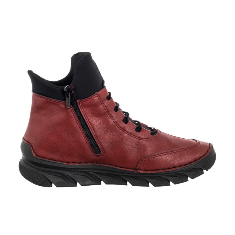 Rieker Czerwone 55069-35 Red (RI300-c) kurpes