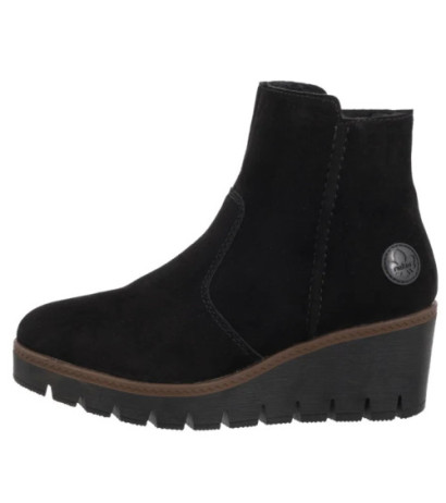 Rieker Czarne Y5065-00 Black (RI301-a) saapad
