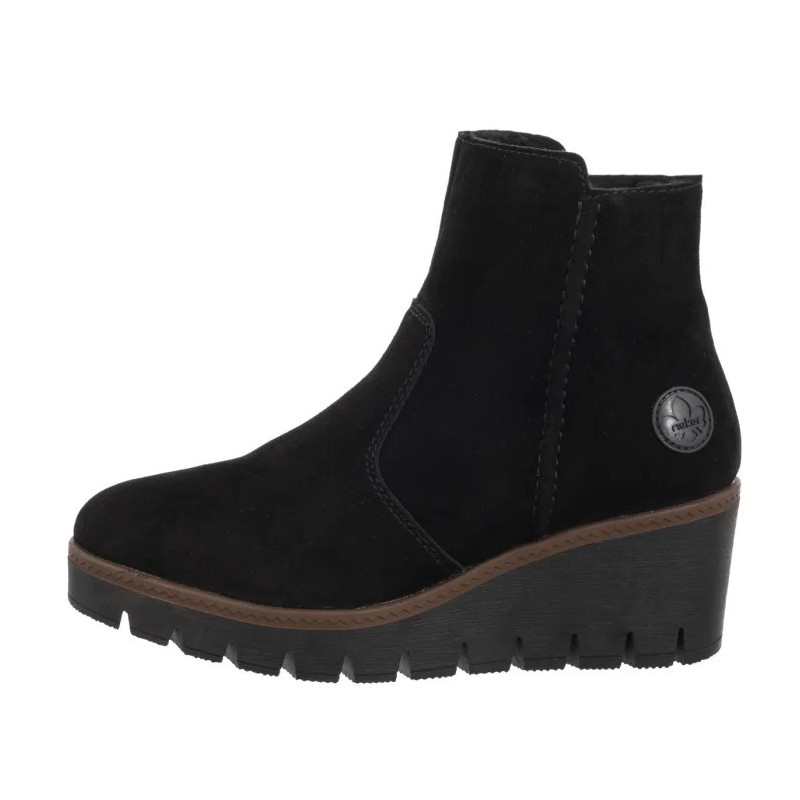 Rieker Czarne Y5065-00 Black (RI301-a) Boots