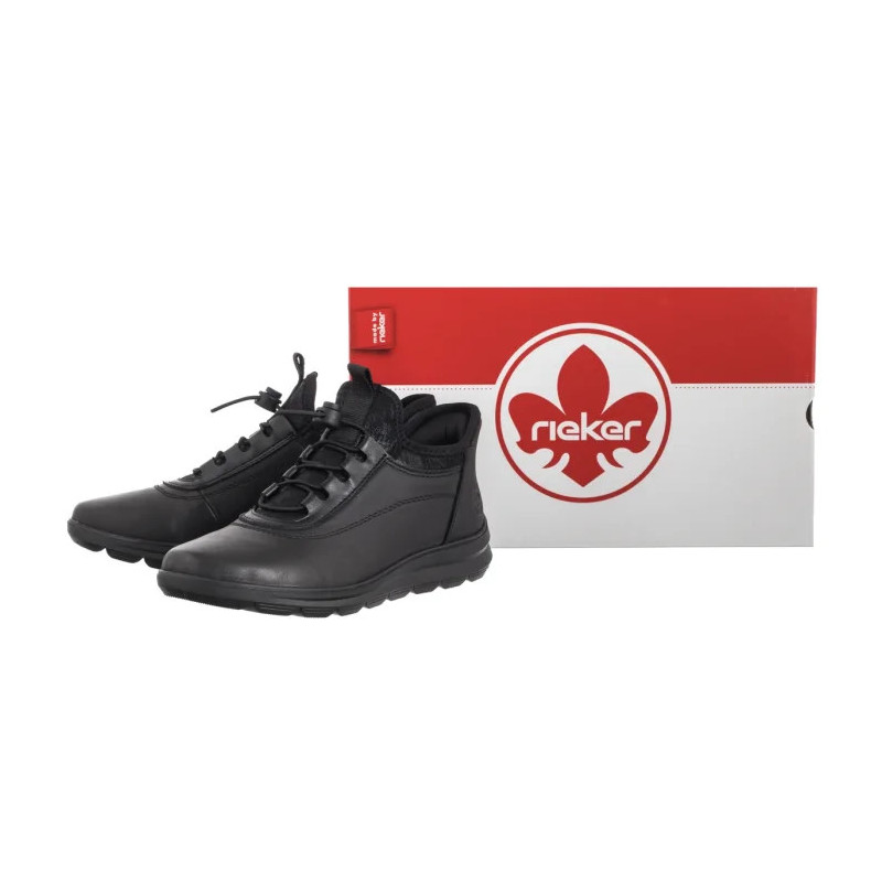 Rieker Czarne Z0057-00 Black (RI302-a) kurpes