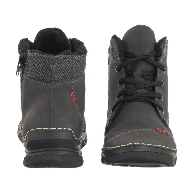 Rieker Szare 55031-45 Grey (RI303-a) kingad