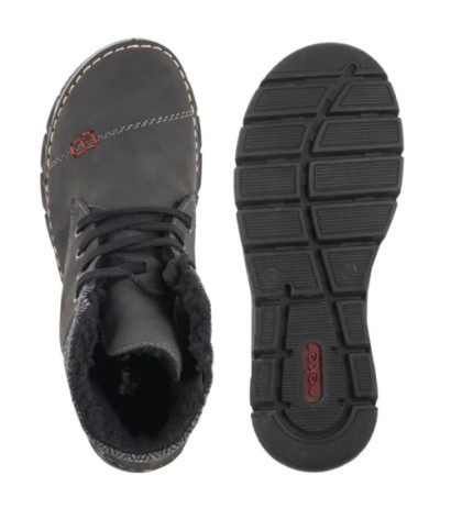 Rieker Szare 55031-45 Grey (RI303-a) batai