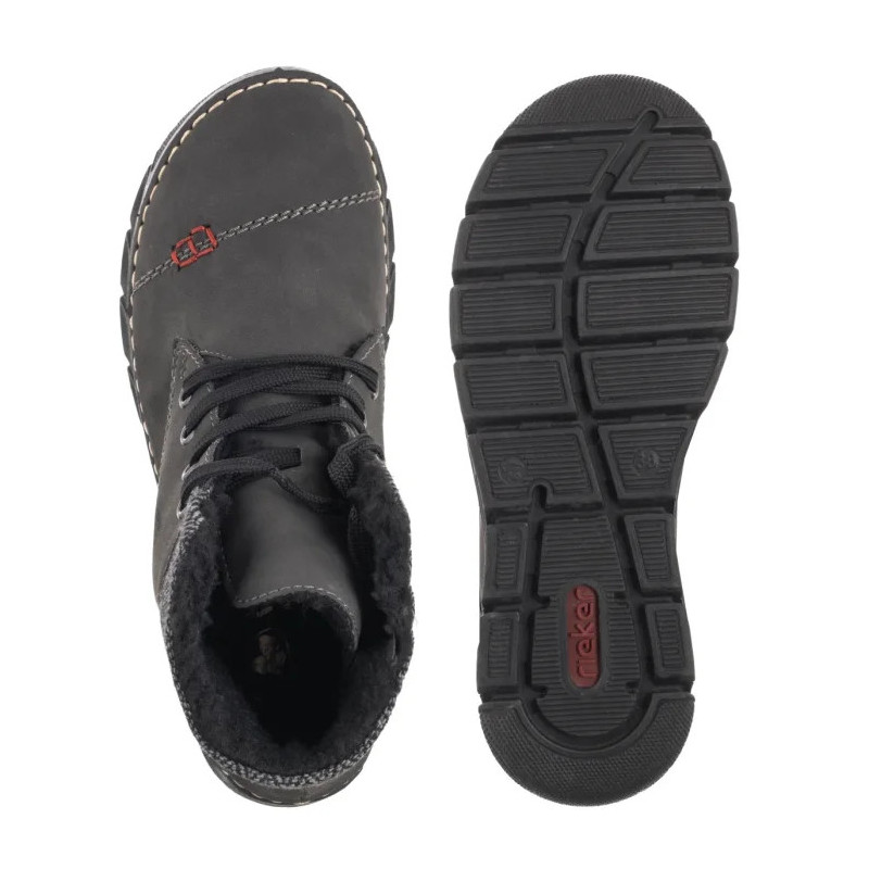 Rieker Szare 55031-45 Grey (RI303-a) batai