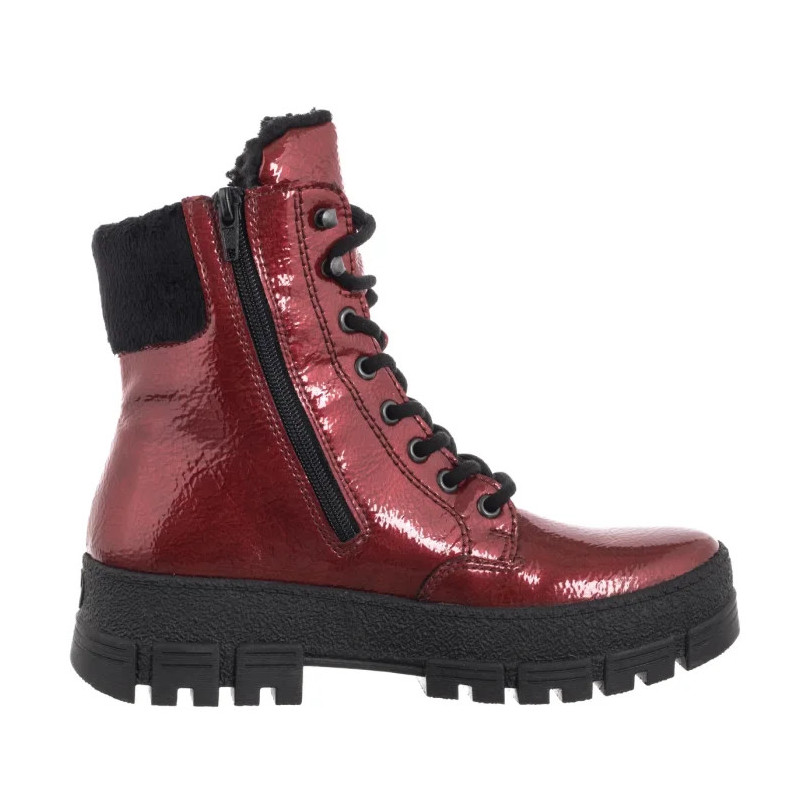 Rieker Czerwone Y0220-33 Red (RI304-a) kurpes