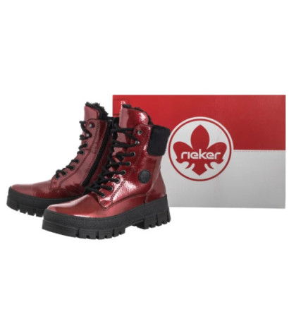 Rieker Czerwone Y0220-33 Red (RI304-a) shoes