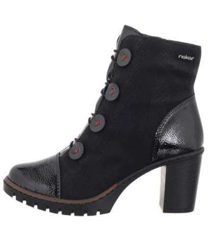Rieker Czarne Y2576-00 Black (RI305-a) shoes