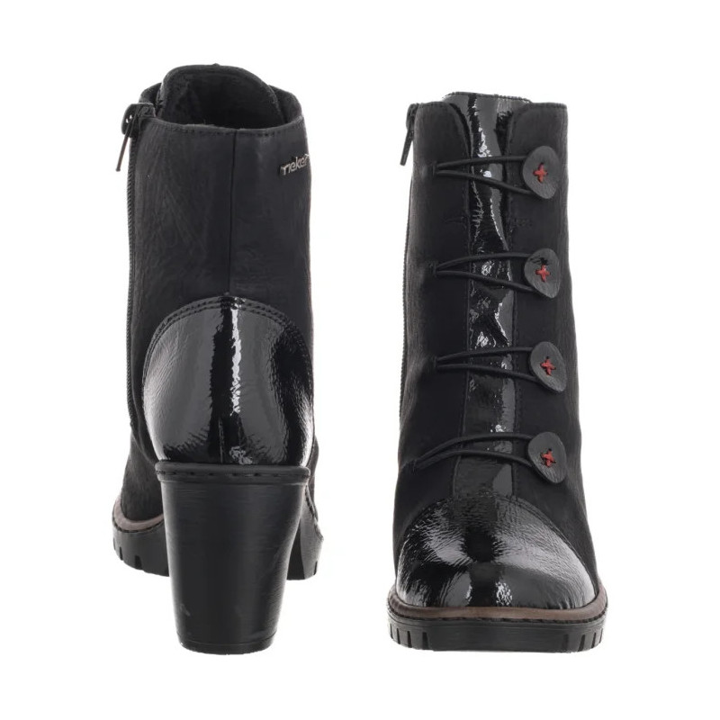 Rieker Czarne Y2576-00 Black (RI305-a) kingad