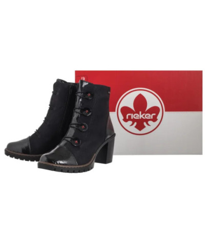 Rieker Czarne Y2576-00 Black (RI305-a) batai