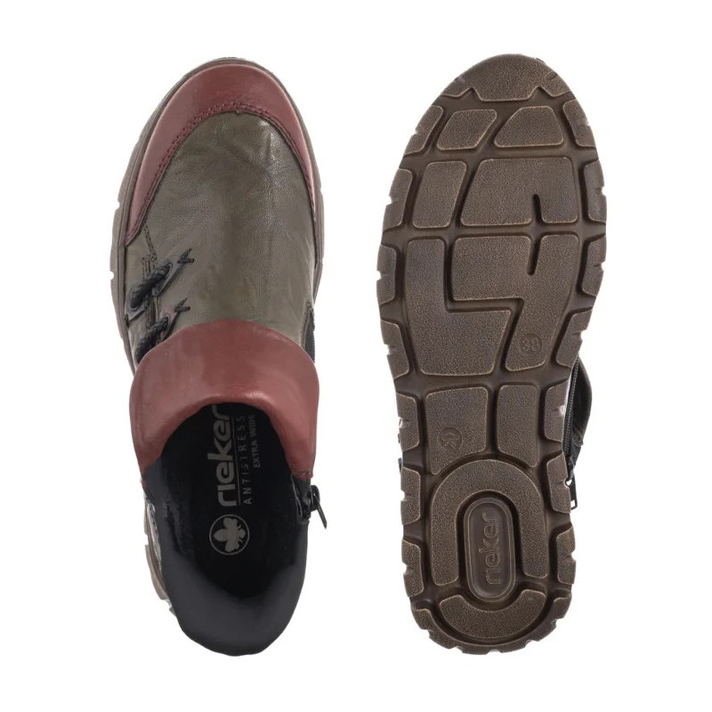 Rieker Zielone N1353-52 Green (RI306-a) kingad