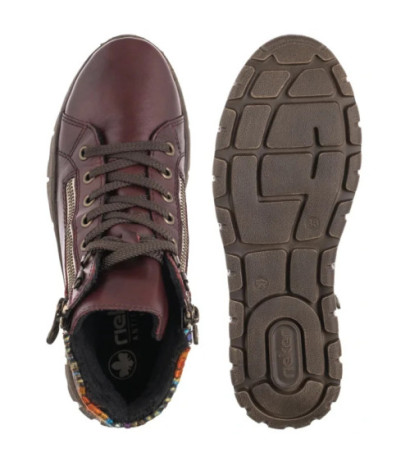 Rieker Czerwone N1305-35 Red (RI307-a) kingad