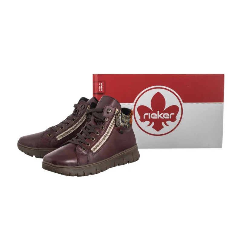 Rieker Czerwone N1305-35 Red (RI307-a) batai