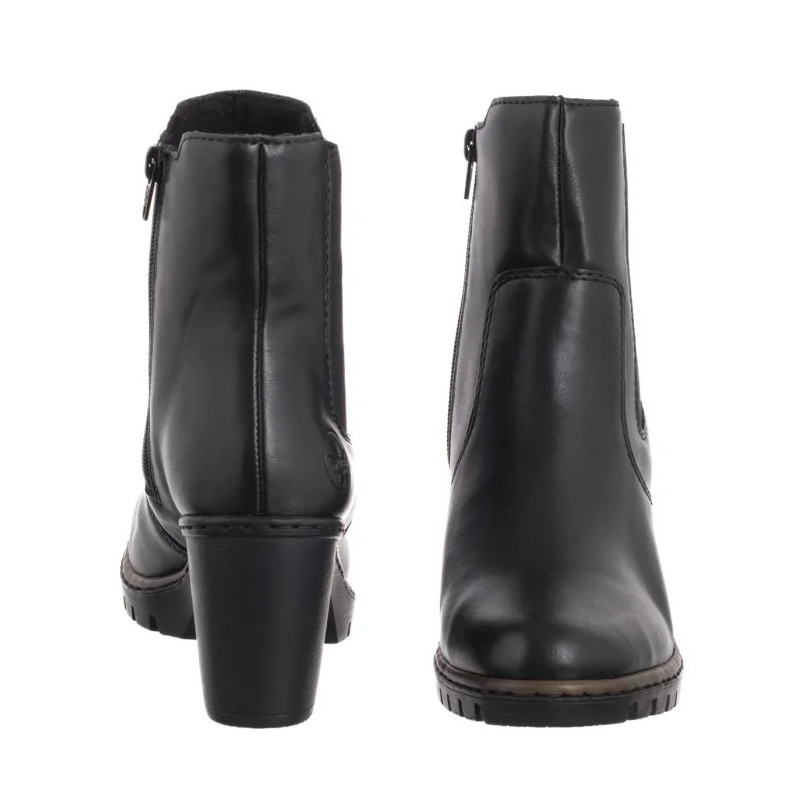 Rieker Czarne Y2580-00 Black (RI309-a) shoes