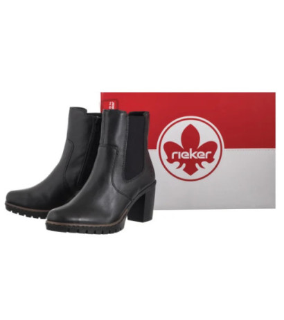 Rieker Czarne Y2580-00 Black (RI309-a) kingad