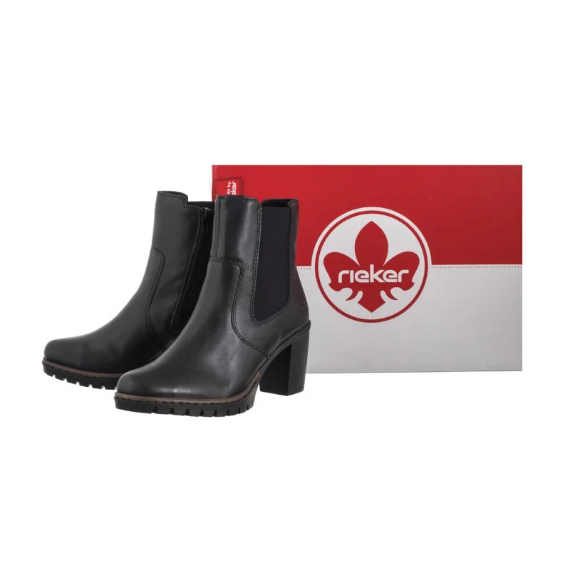 Rieker Czarne Y2580-00 Black (RI309-a) kingad