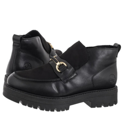 Rieker Czarne 47582-00 Black (RI310-a) batai