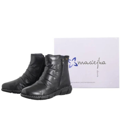 Maciejka Czarne P7232-01/00-7 (MA1435-a) batai